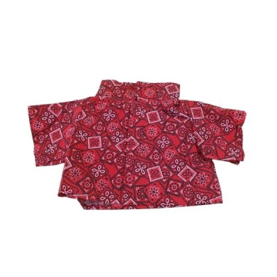 Red Print Shirt